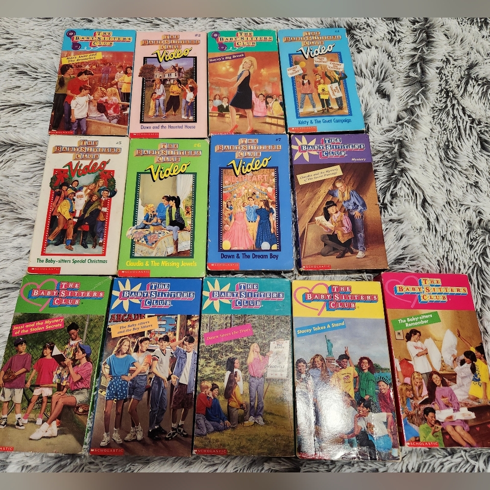 Complete set of Babysitters Club VHS Collection